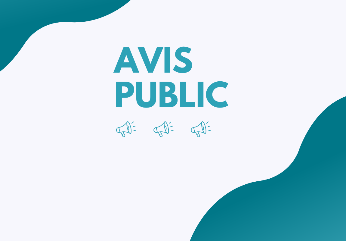 AVIS PUBLIC | Séance extraordinaire du conseil d’administration
